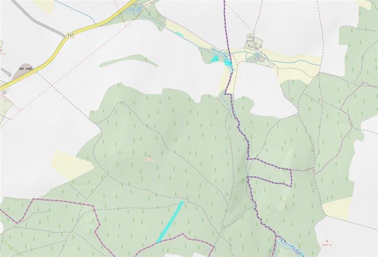 Dražba podílu id. 1/2 na pozemcích v obci Vilice, okres Tábor